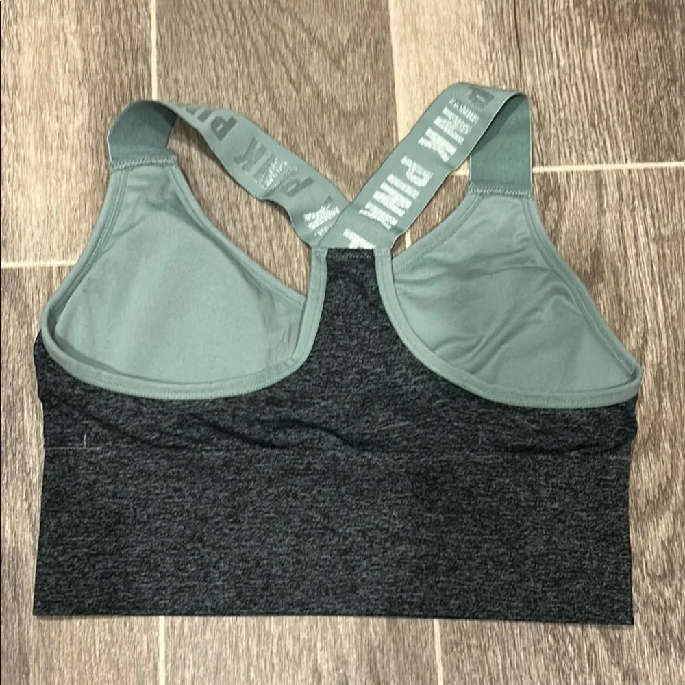 Women's Gray Sports Bra - Picture 4 of 7
